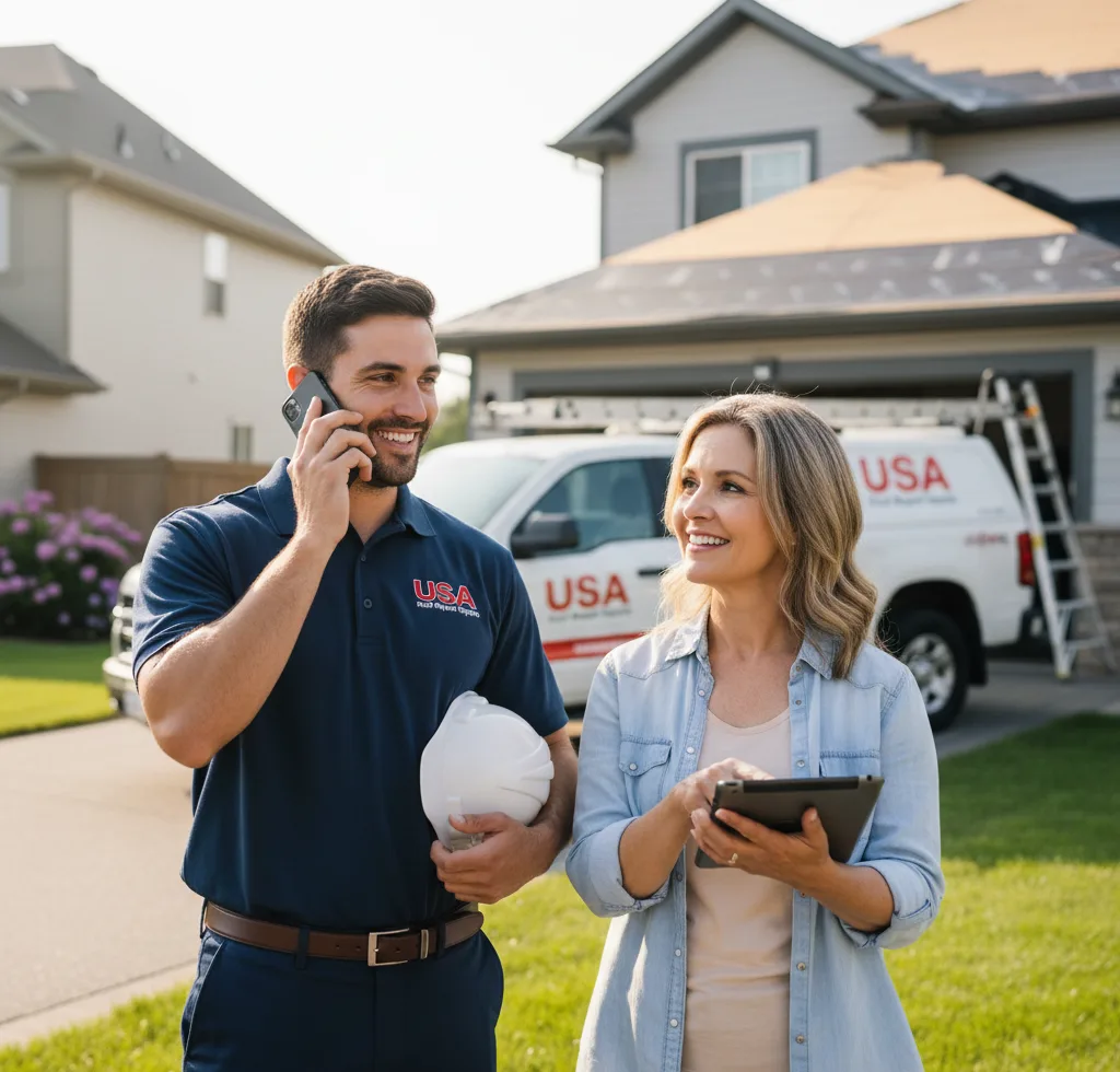 USA Roof Repair Experts customer support in East Brookfield